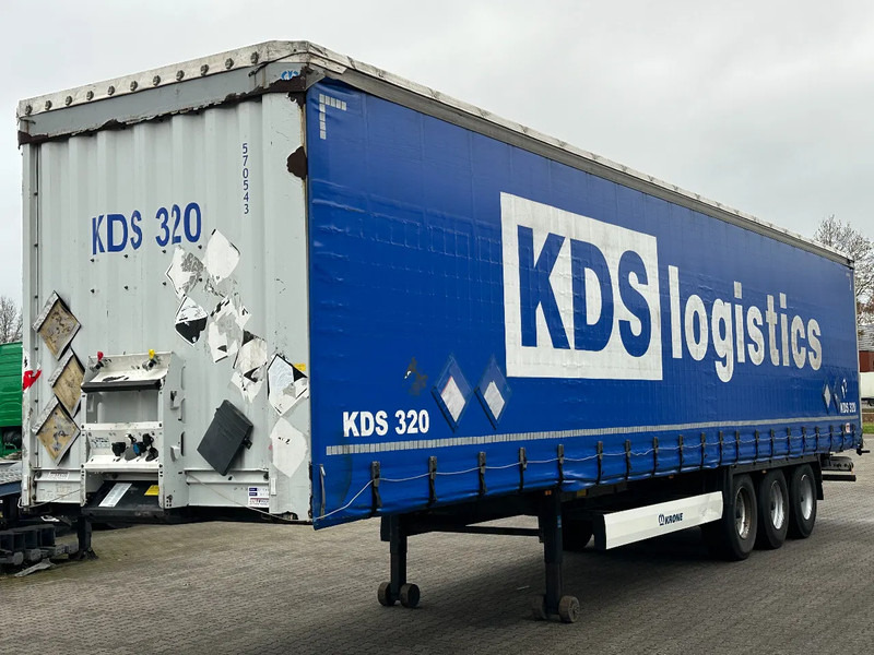 Krone Schuifzeil -Dak Met Borden / BPW-Assen / Apk 07-2026! - Schuifzeiloplegger: afbeelding 3 Krone Schuifzeil -Dak Met Borden / BPW-Assen / Apk 07-2026! - Schuifzeiloplegger: afbeelding 3