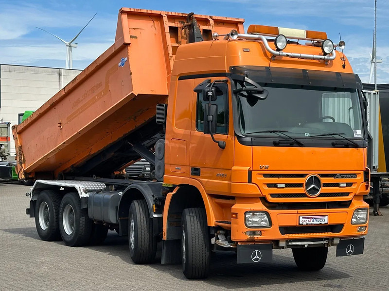 Mercedes-Benz Actros 4151 V8 8x4 Full Steel / Big Axles / Hooklift - Haakarmsysteem vrachtwagen: afbeelding 5 Mercedes-Benz Actros 4151 V8 8x4 Full Steel / Big Axles / Hooklift - Haakarmsysteem vrachtwagen: afbeelding 5