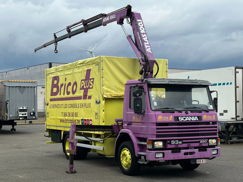 Scania 93M 220 4x2 Atlas 100.1 Crane / Manual / Euro 1 *TOP* - Kraanwagen: afbeelding 4 Scania 93M 220 4x2 Atlas 100.1 Crane / Manual / Euro 1 *TOP* - Kraanwagen: afbeelding 4