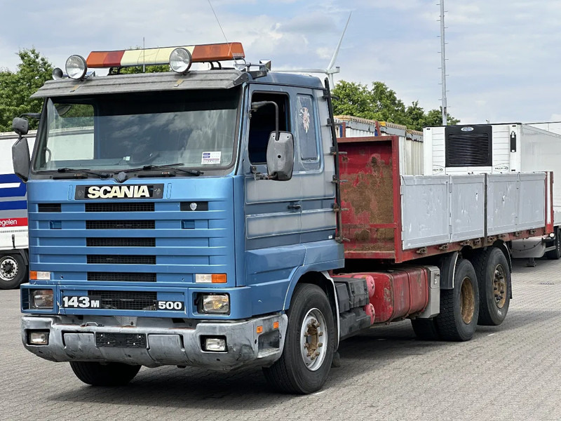 Scania R143-500 V8 6x2 Retarder Full Air Euro 1 - Vrachtwagen met open laadbak: afbeelding 1 Scania R143-500 V8 6x2 Retarder Full Air Euro 1 - Vrachtwagen met open laadbak: afbeelding 1