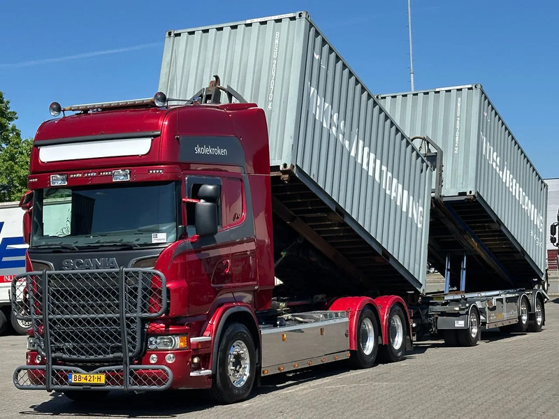 Scania R620-V8 6x4 Joab 20T Haakarm+Nor Slep Kipper / 298Tkm! Ex *Driving School* / Retarder - Haakarmsysteem vrachtwagen: afbeelding 1 Scania R620-V8 6x4 Joab 20T Haakarm+Nor Slep Kipper / 298Tkm! Ex *Driving School* / Retarder - Haakarmsysteem vrachtwagen: afbeelding 1