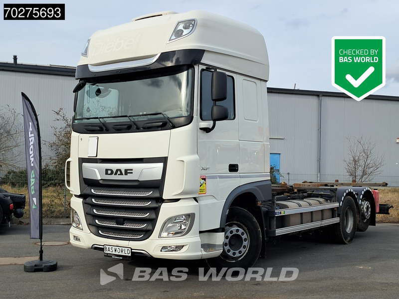 DAF XF 450 6X2 FAN SSC Retarder Lift-Lenkachse ACC Euro 6 - Containertransporter/ Wissellaadbak vrachtwagen: afbeelding 1 DAF XF 450 6X2 FAN SSC Retarder Lift-Lenkachse ACC Euro 6 - Containertransporter/ Wissellaadbak vrachtwagen: afbeelding 1