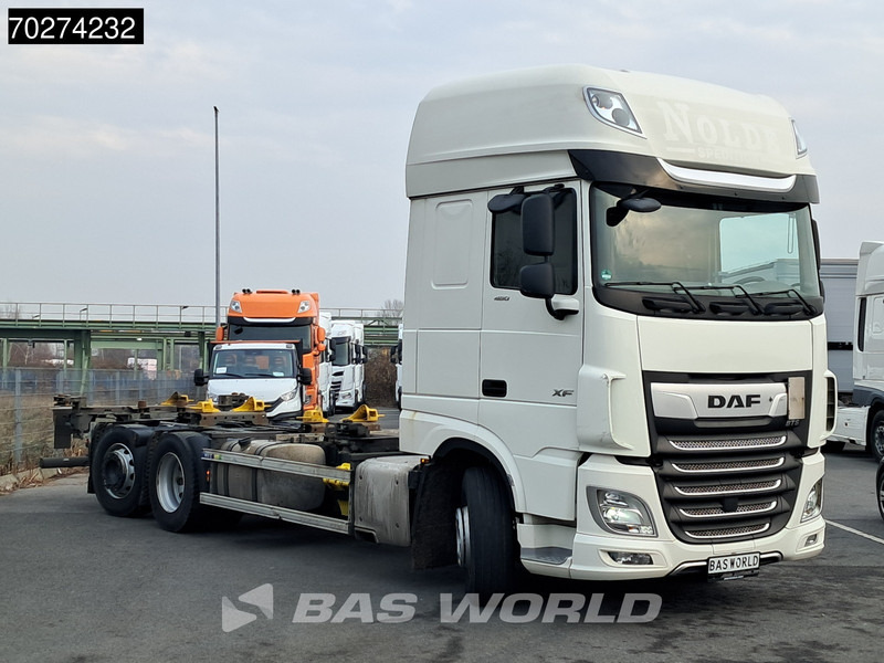 DAF XF 480 6X2 SSC FAN Retarder 2xTanks Lift-Lenkachse ACC LED Euro 6 - Containertransporter/ Wissellaadbak vrachtwagen: afbeelding 3 DAF XF 480 6X2 SSC FAN Retarder 2xTanks Lift-Lenkachse ACC LED Euro 6 - Containertransporter/ Wissellaadbak vrachtwagen: afbeelding 3