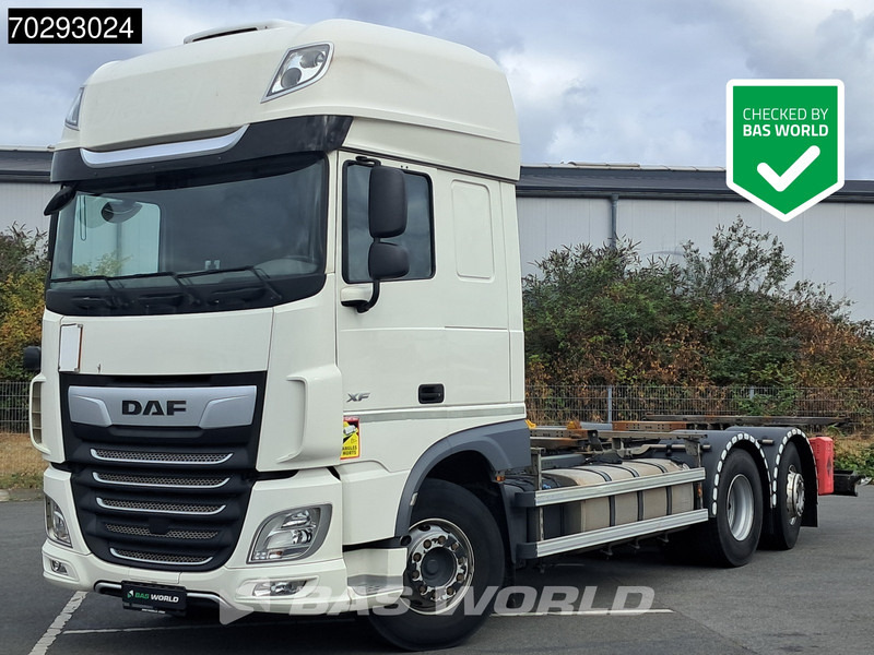 DAF XF 480 6X2 SSC FAN Retarder Lift-Lenkachse ACC LED Euro 6 - Containertransporter/ Wissellaadbak vrachtwagen: afbeelding 1 DAF XF 480 6X2 SSC FAN Retarder Lift-Lenkachse ACC LED Euro 6 - Containertransporter/ Wissellaadbak vrachtwagen: afbeelding 1