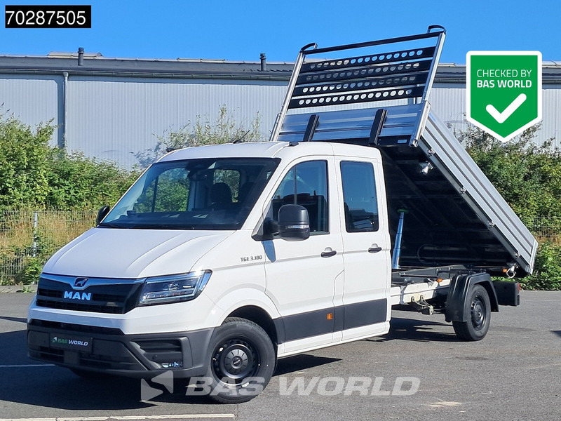 MAN TGE 3.180 Neu! Dreiseitenkipper Automatik 2025 Facelift 180PS AHK LED Klima Tempomat Navi ACC Euro6 Kieper 3m3 A/C Towbar Cruise control - Kipper bestelwagen: afbeelding 1 MAN TGE 3.180 Neu! Dreiseitenkipper Automatik 2025 Facelift 180PS AHK LED Klima Tempomat Navi ACC Euro6 Kieper 3m3 A/C Towbar Cruise control - Kipper bestelwagen: afbeelding 1
