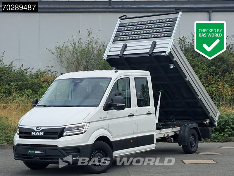 MAN TGE 3.180 Neu! Dreiseitenkipper Automatik 2025 Facelift 180PS AHK LED Klima Tempomat Navi ACC Euro6 Kieper 3m3 A/C Towbar Cruise control - Kipper bestelwagen: afbeelding 1 MAN TGE 3.180 Neu! Dreiseitenkipper Automatik 2025 Facelift 180PS AHK LED Klima Tempomat Navi ACC Euro6 Kieper 3m3 A/C Towbar Cruise control - Kipper bestelwagen: afbeelding 1