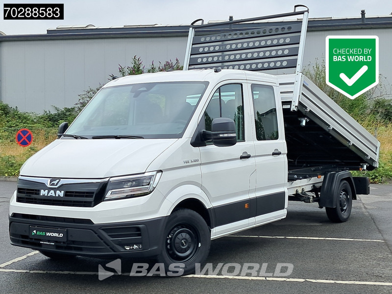 MAN TGE 3.180 Neu! Dreiseitenkipper Automatik 2025 Facelift 180PS AHK LED Klima Tempomat Navi ACC Euro6 Kieper 3m3 - Kipper bestelwagen: afbeelding 1 MAN TGE 3.180 Neu! Dreiseitenkipper Automatik 2025 Facelift 180PS AHK LED Klima Tempomat Navi ACC Euro6 Kieper 3m3 - Kipper bestelwagen: afbeelding 1