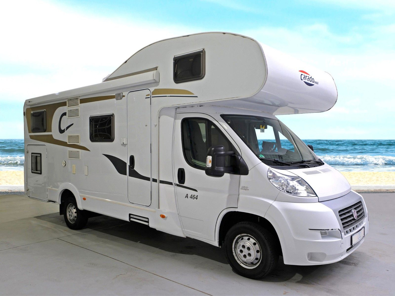 Carado A 464/Festbett/Garage/2xKlima/Markise - Alkoof camper: afbeelding 1 Carado A 464/Festbett/Garage/2xKlima/Markise - Alkoof camper: afbeelding 1