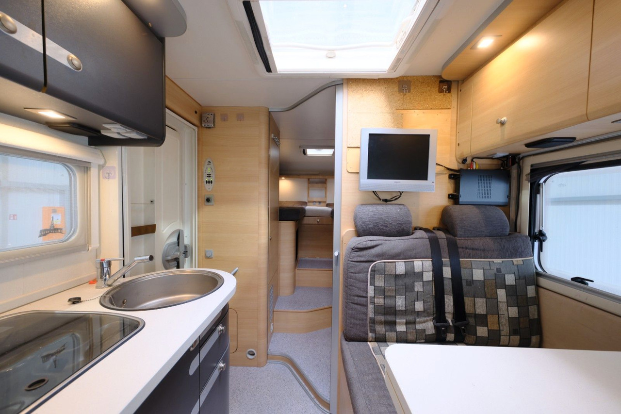 Half integraal camper Knaus Van TI 600 ME/Einzelbetten/Garage/Klima/Solar: afbeelding 11