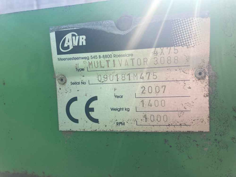 AVR AVR - Multivator - Oogstmachine: afbeelding 2 AVR AVR - Multivator - Oogstmachine: afbeelding 2