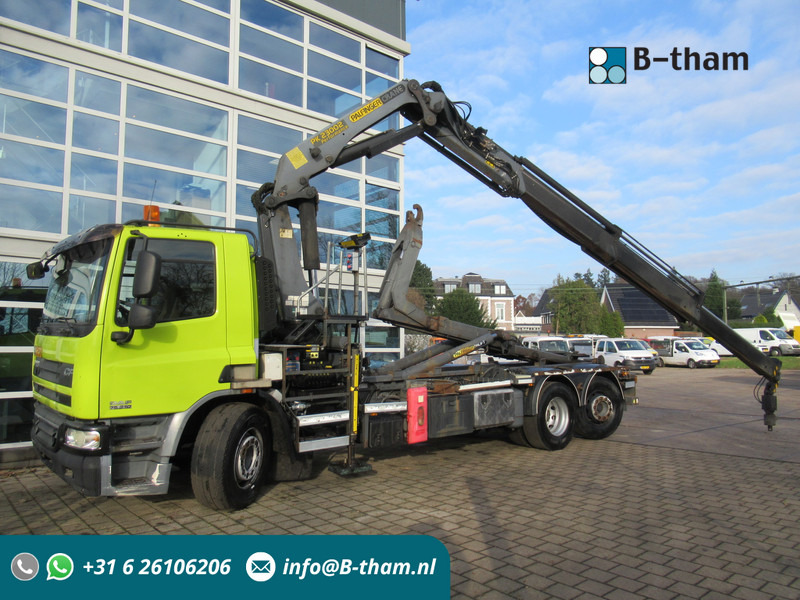 DAF FAN CF75 310 Palfinger PK23002 + Palift T20A - Haakarmsysteem vrachtwagen, Kraanwagen: afbeelding 1 DAF FAN CF75 310 Palfinger PK23002 + Palift T20A - Haakarmsysteem vrachtwagen, Kraanwagen: afbeelding 1