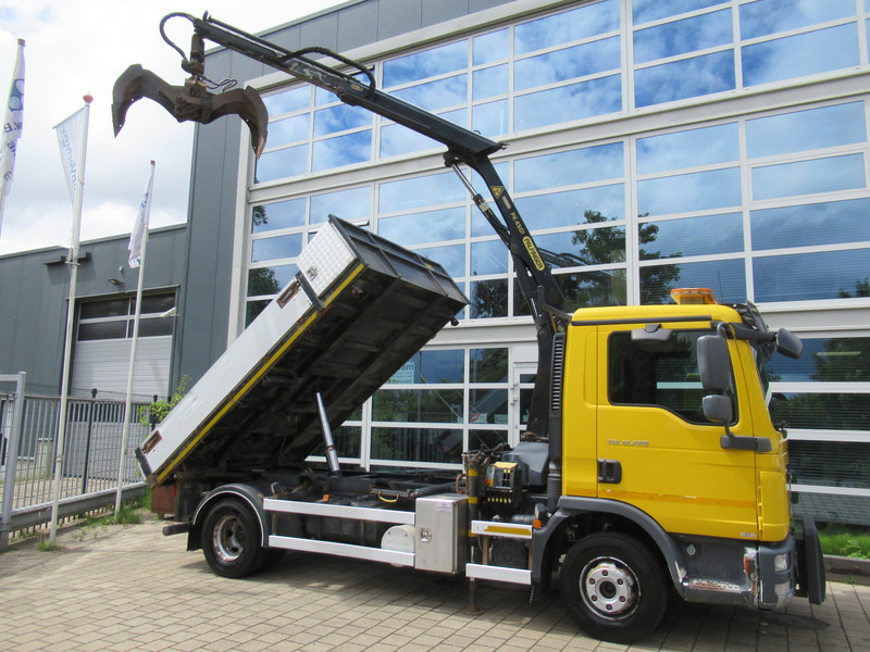 MAN 12.220 4X2 BB EEV + Palfinger PK4501 - Kipper vrachtwagen, Kraanwagen: afbeelding 5 MAN 12.220 4X2 BB EEV + Palfinger PK4501 - Kipper vrachtwagen, Kraanwagen: afbeelding 5