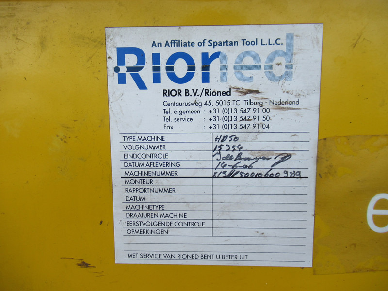 Hogedrukreiniger RIOR - RIONED HD50 15354 SPECK P30 Riool: afbeelding 11