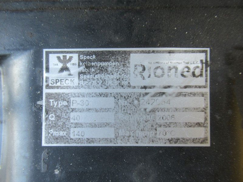 Hogedrukreiniger RIOR - RIONED HD50 15354 SPECK P30 Riool: afbeelding 12
