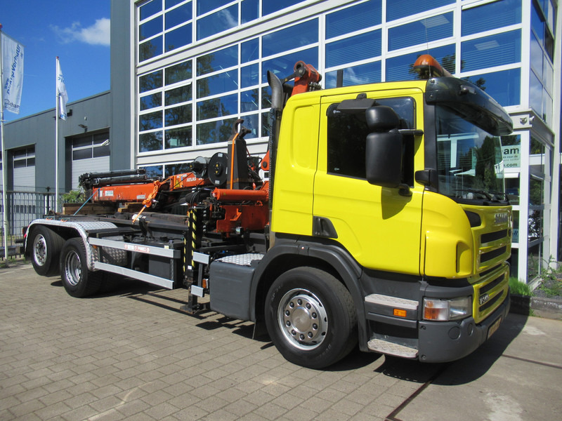 Scania P 340 B 6x2*4 VDL Haak - Kraan ATLAS 206.3E - Haakarmsysteem vrachtwagen, Kraanwagen: afbeelding 3 Scania P 340 B 6x2*4 VDL Haak - Kraan ATLAS 206.3E - Haakarmsysteem vrachtwagen, Kraanwagen: afbeelding 3