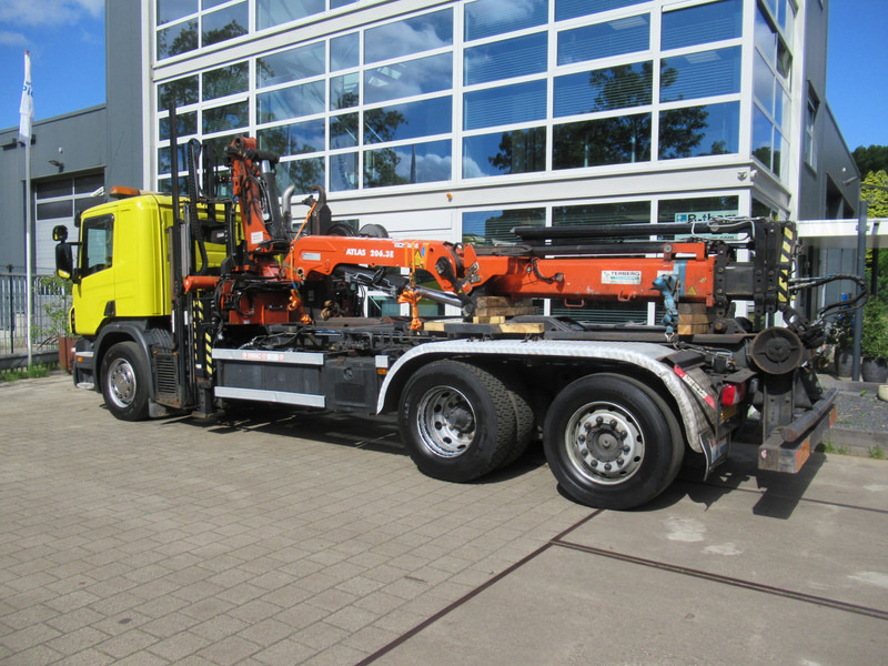 Scania P 340 B 6x2*4 VDL Haak - Kraan ATLAS 206.3E - Haakarmsysteem vrachtwagen, Kraanwagen: afbeelding 5 Scania P 340 B 6x2*4 VDL Haak - Kraan ATLAS 206.3E - Haakarmsysteem vrachtwagen, Kraanwagen: afbeelding 5