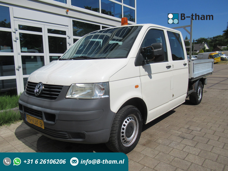 Volkswagen Transporter T5 2.5 TDI 96KW 340 DOKA Dubbelcabine - Bestelwagen open laadbak, Bestelwagen met dubbele cabine: afbeelding 1 Volkswagen Transporter T5 2.5 TDI 96KW 340 DOKA Dubbelcabine - Bestelwagen open laadbak, Bestelwagen met dubbele cabine: afbeelding 1