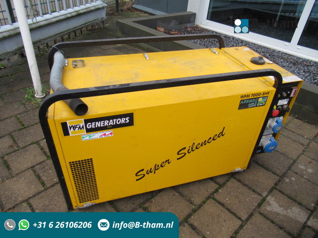 WFM QM135-25 7000-SHE Generator/Aggregaat - Industrie generator: afbeelding 1 WFM QM135-25 7000-SHE Generator/Aggregaat - Industrie generator: afbeelding 1