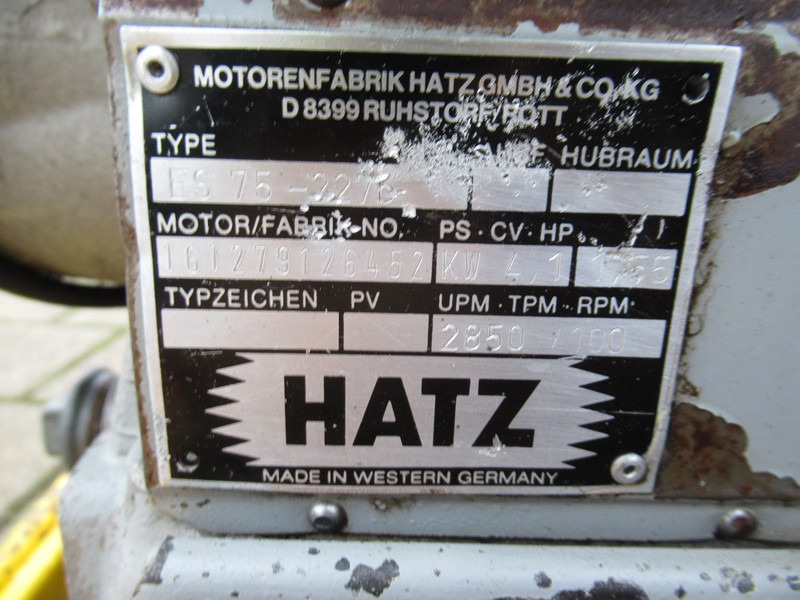 Wacker - Hatz DPS Trilplaat ES 75-2275, 4,1KW - Trilplaat: afbeelding 4 Wacker - Hatz DPS Trilplaat ES 75-2275, 4,1KW - Trilplaat: afbeelding 4
