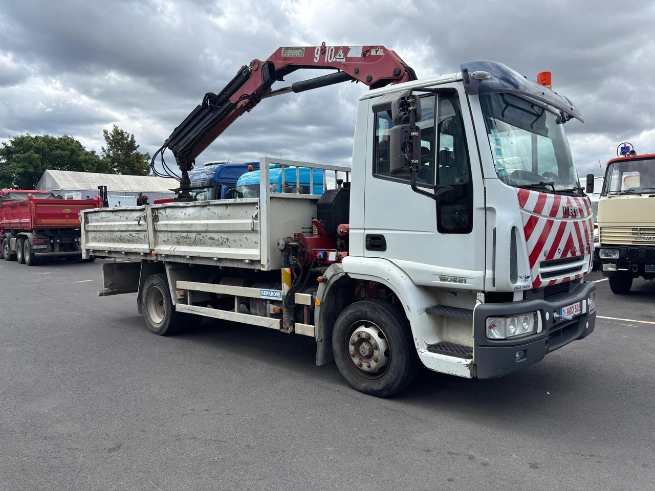 Iveco Eurocargo ML120E21 /Kipper/ Kran/ kein Brief! - Kipper vrachtwagen, Kraanwagen: afbeelding 2 Iveco Eurocargo ML120E21 /Kipper/ Kran/ kein Brief! - Kipper vrachtwagen, Kraanwagen: afbeelding 2