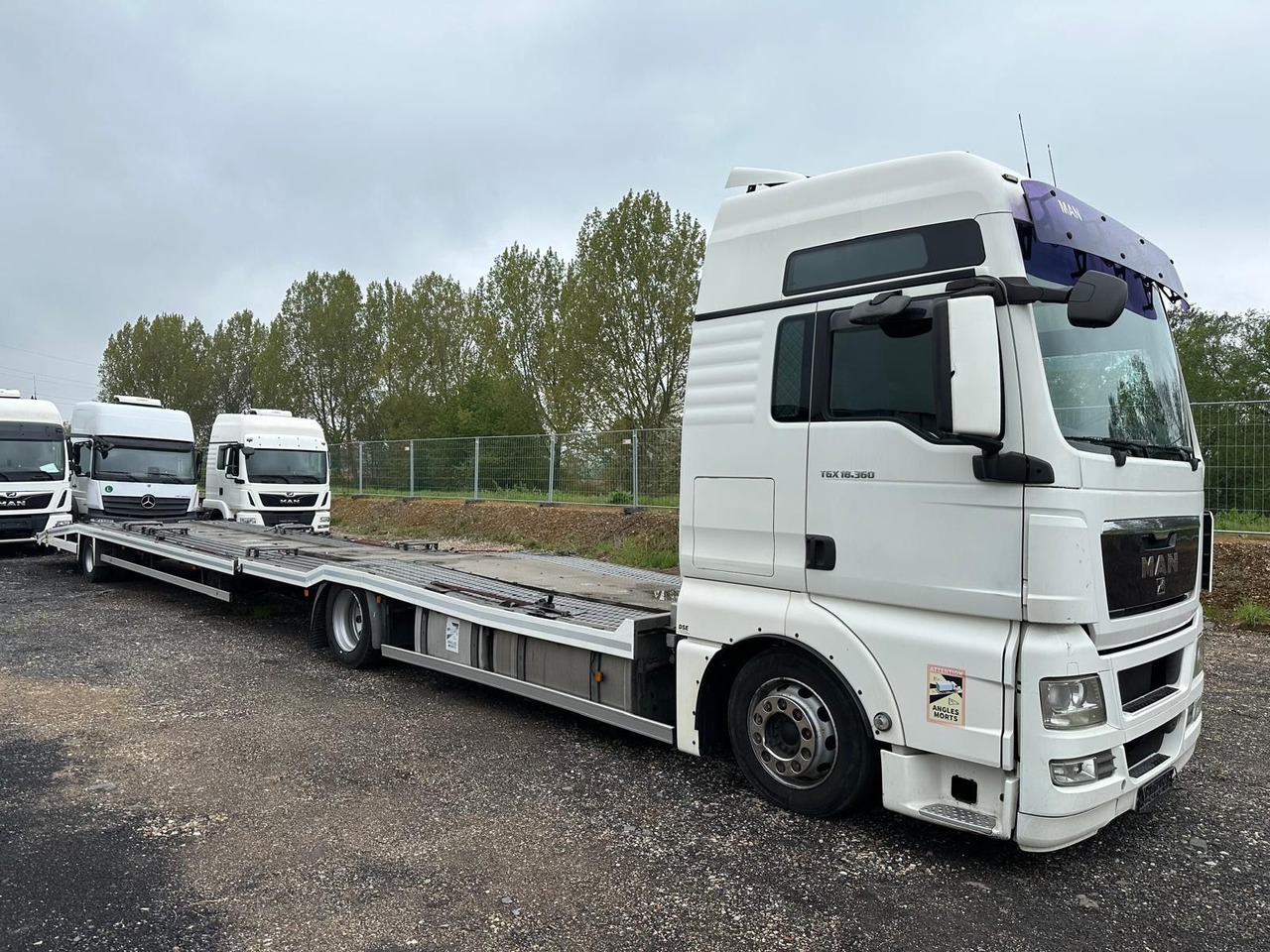 MAN TGX 18.360 Flachzug*3er*XXL*Winde*Retarder - Autovrachtwagen vrachtwagen: afbeelding 1 MAN TGX 18.360 Flachzug*3er*XXL*Winde*Retarder - Autovrachtwagen vrachtwagen: afbeelding 1