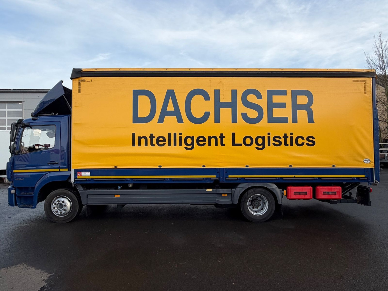 Mercedes-Benz Atego 1224 Edscha, Plane, Lbw, Ahk, Klima, Autom - Schuifzeilen vrachtwagen: afbeelding 5 Mercedes-Benz Atego 1224 Edscha, Plane, Lbw, Ahk, Klima, Autom - Schuifzeilen vrachtwagen: afbeelding 5