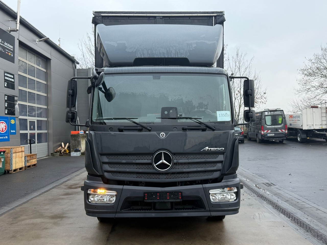 Mercedes-Benz Atego 1530 Pritsche/Plane, Palfinger Lbw, Edscha - Schuifzeilen vrachtwagen: afbeelding 2 Mercedes-Benz Atego 1530 Pritsche/Plane, Palfinger Lbw, Edscha - Schuifzeilen vrachtwagen: afbeelding 2