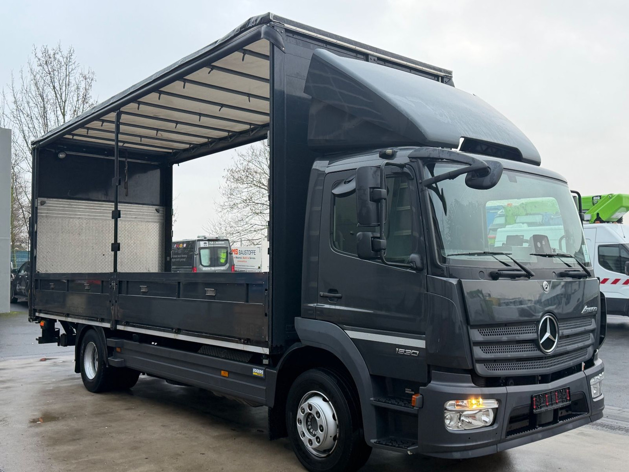 Mercedes-Benz Atego 1530 Pritsche/Plane, Palfinger Lbw, Edscha - Schuifzeilen vrachtwagen: afbeelding 3 Mercedes-Benz Atego 1530 Pritsche/Plane, Palfinger Lbw, Edscha - Schuifzeilen vrachtwagen: afbeelding 3