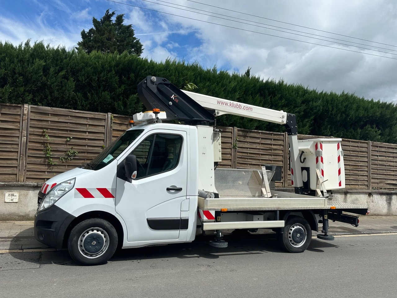 Renault Master III Steiger/11,2m/3,5t/Klubb K26/Klima - Vrachtwagen hoogwerker: afbeelding 1 Renault Master III Steiger/11,2m/3,5t/Klubb K26/Klima - Vrachtwagen hoogwerker: afbeelding 1