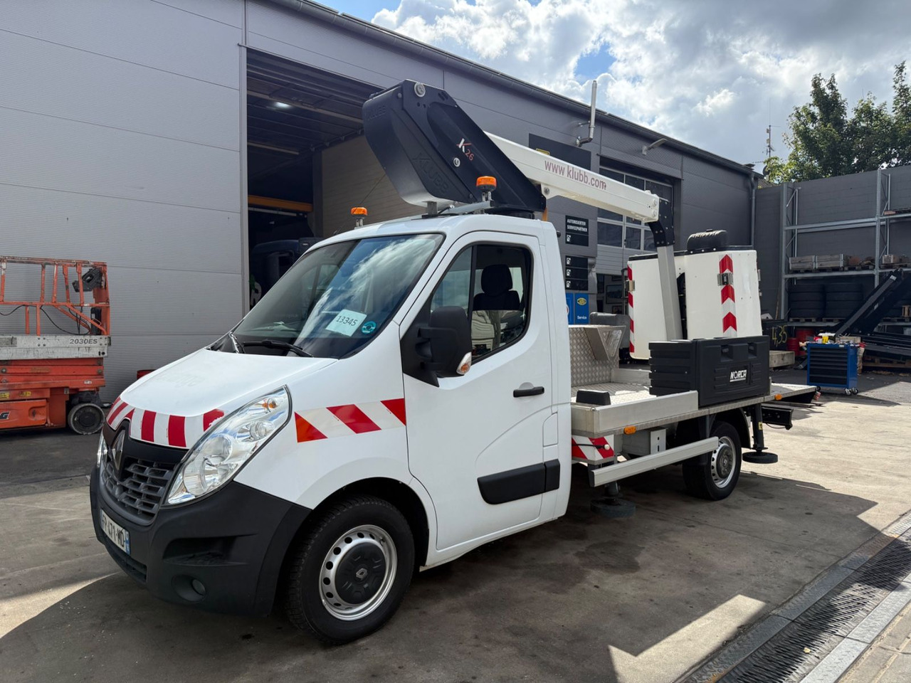 Renault Master III Steiger Klubb K26 / 11,2m / 200Kg - Vrachtwagen hoogwerker: afbeelding 1 Renault Master III Steiger Klubb K26 / 11,2m / 200Kg - Vrachtwagen hoogwerker: afbeelding 1