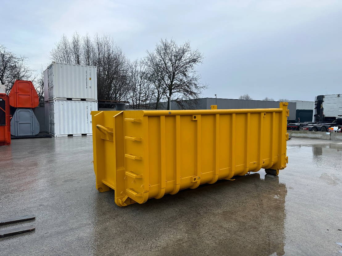 Sidalco 15 m3 kort met Franse klep deuren - Haakarm container: afbeelding 4 Sidalco 15 m3 kort met Franse klep deuren - Haakarm container: afbeelding 4