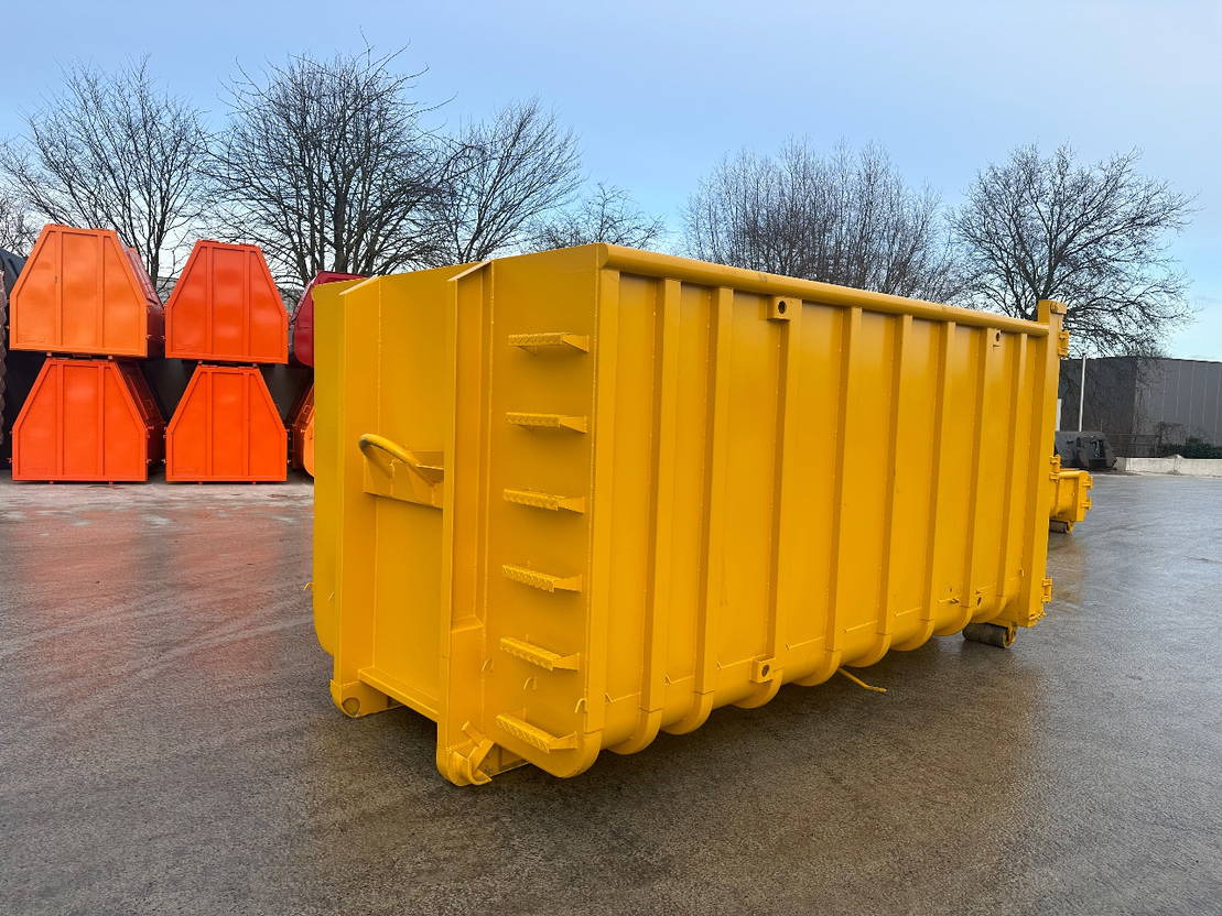 Sidalco 20 m3 met Franse deur klep - Haakarm container: afbeelding 1 Sidalco 20 m3 met Franse deur klep - Haakarm container: afbeelding 1