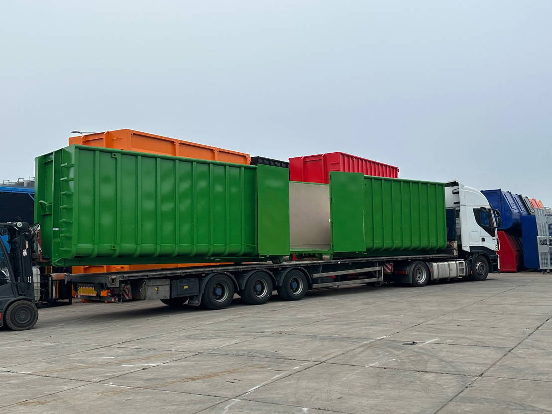 Sidalco 33m3 - Haakarm container: afbeelding 3 Sidalco 33m3 - Haakarm container: afbeelding 3