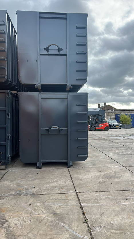 Sidalco 40 m3 antraciet ral 7016 - Haakarm container: afbeelding 3 Sidalco 40 m3 antraciet ral 7016 - Haakarm container: afbeelding 3