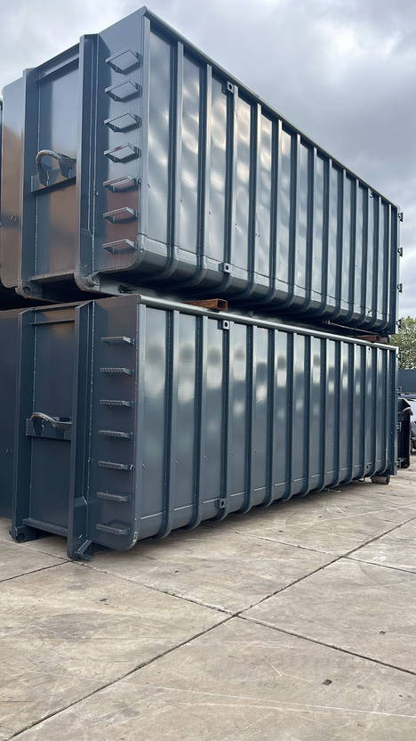 Sidalco 40 m3 antraciet ral 7016 - Haakarm container: afbeelding 4 Sidalco 40 m3 antraciet ral 7016 - Haakarm container: afbeelding 4
