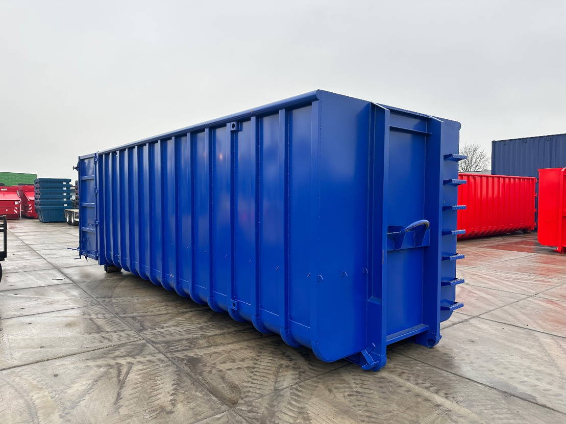 Sidalco 40 m3 ral 5002 - Haakarm container: afbeelding 1 Sidalco 40 m3 ral 5002 - Haakarm container: afbeelding 1
