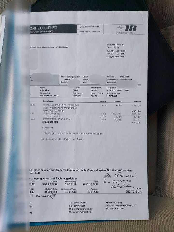 Audi A4 1.6 Limousine Klima Sitzheiz. PDC AHK - Sedan: afbeelding 3 Audi A4 1.6 Limousine Klima Sitzheiz. PDC AHK - Sedan: afbeelding 3