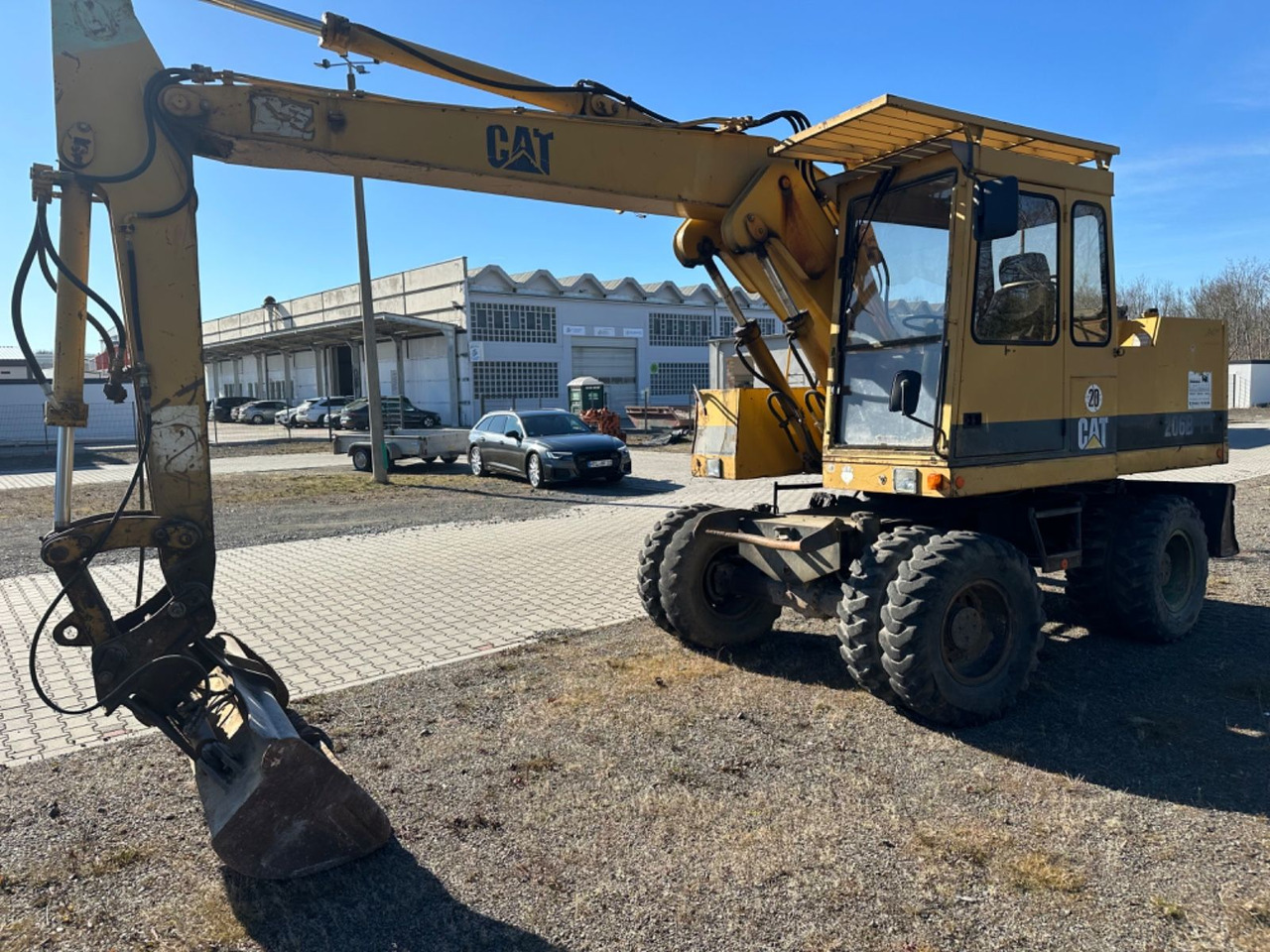 CAT 206 B FT + SCHAUFELN 2X GR. - Mobiele graafmachine: afbeelding 1 CAT 206 B FT + SCHAUFELN 2X GR. - Mobiele graafmachine: afbeelding 1