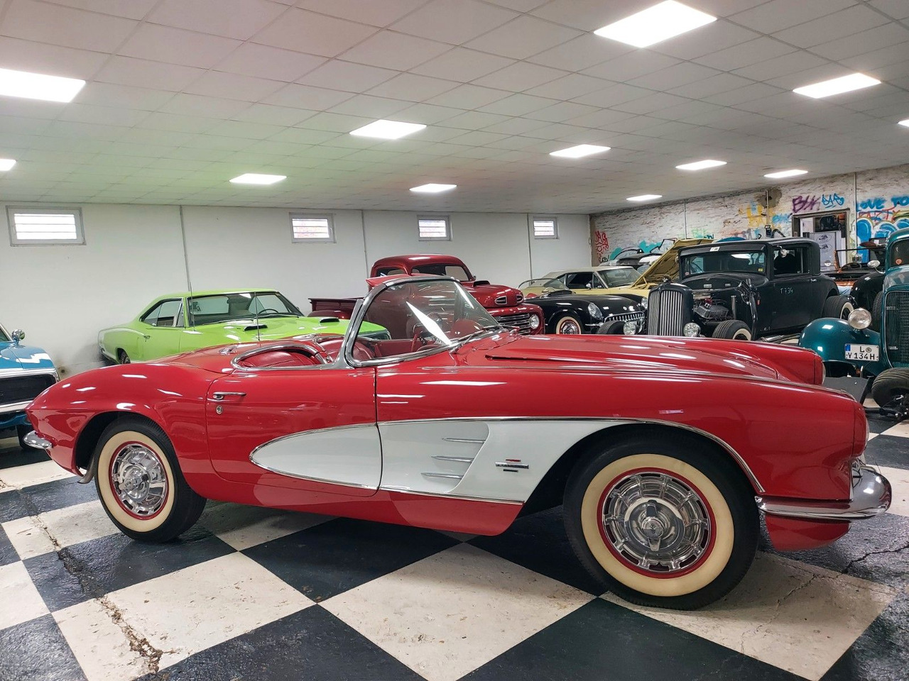 Cabrio Corvette C1 Corvette H -Zulassung: afbeelding 8 Cabrio Corvette C1 Corvette H -Zulassung: afbeelding 8