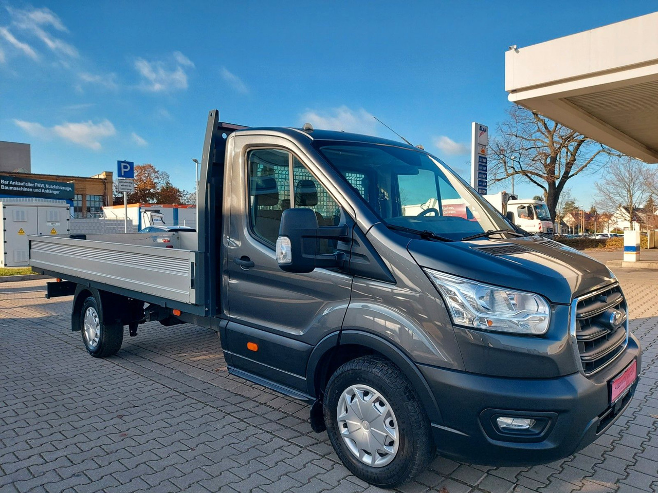 Ford Transit Pritsche 350 L4 extra lang Luftfeder - Bestelwagen open laadbak: afbeelding 1 Ford Transit Pritsche 350 L4 extra lang Luftfeder - Bestelwagen open laadbak: afbeelding 1