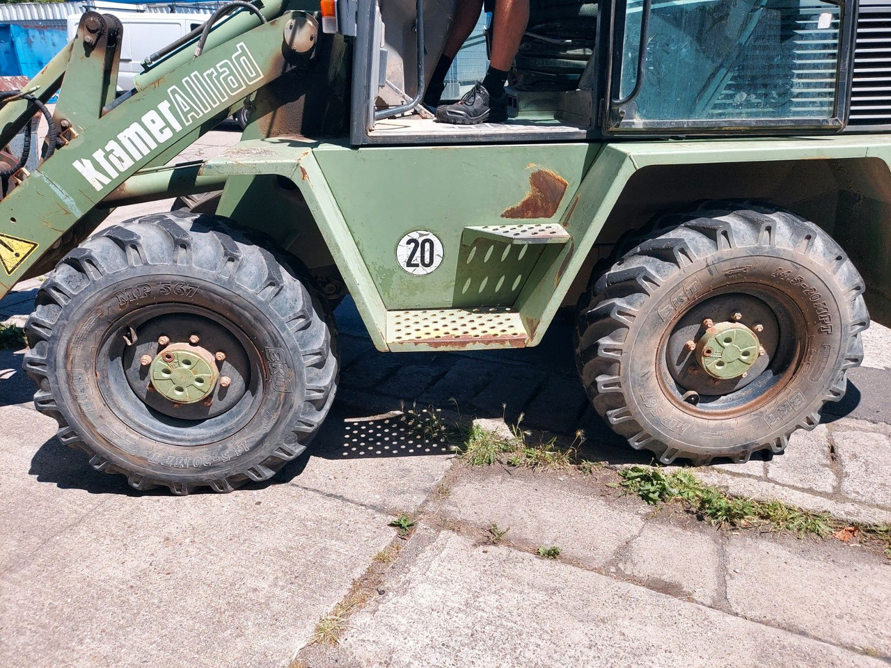 Kramer KRAMER Allrad 520 GABEL + SCHAUFEL - Wiellader: afbeelding 4 Kramer KRAMER Allrad 520 GABEL + SCHAUFEL - Wiellader: afbeelding 4