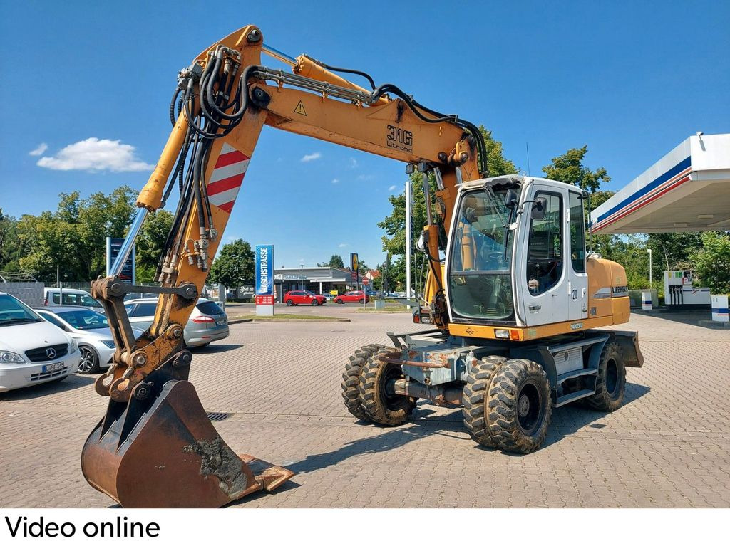 Liebherr A 316 LITRONIC TL + 2005 DEUTZ 13400 STD. - Mobiele graafmachine: afbeelding 1 Liebherr A 316 LITRONIC TL + 2005 DEUTZ 13400 STD. - Mobiele graafmachine: afbeelding 1