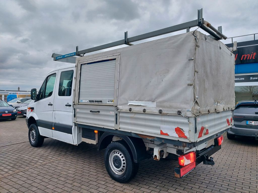 Schuifzeilen bestelwagen, Bestelwagen met dubbele cabine Mercedes-Benz Sprinter II DoKa 316 CDI 4X4 Pritsche 6 Sitze: afbeelding 9