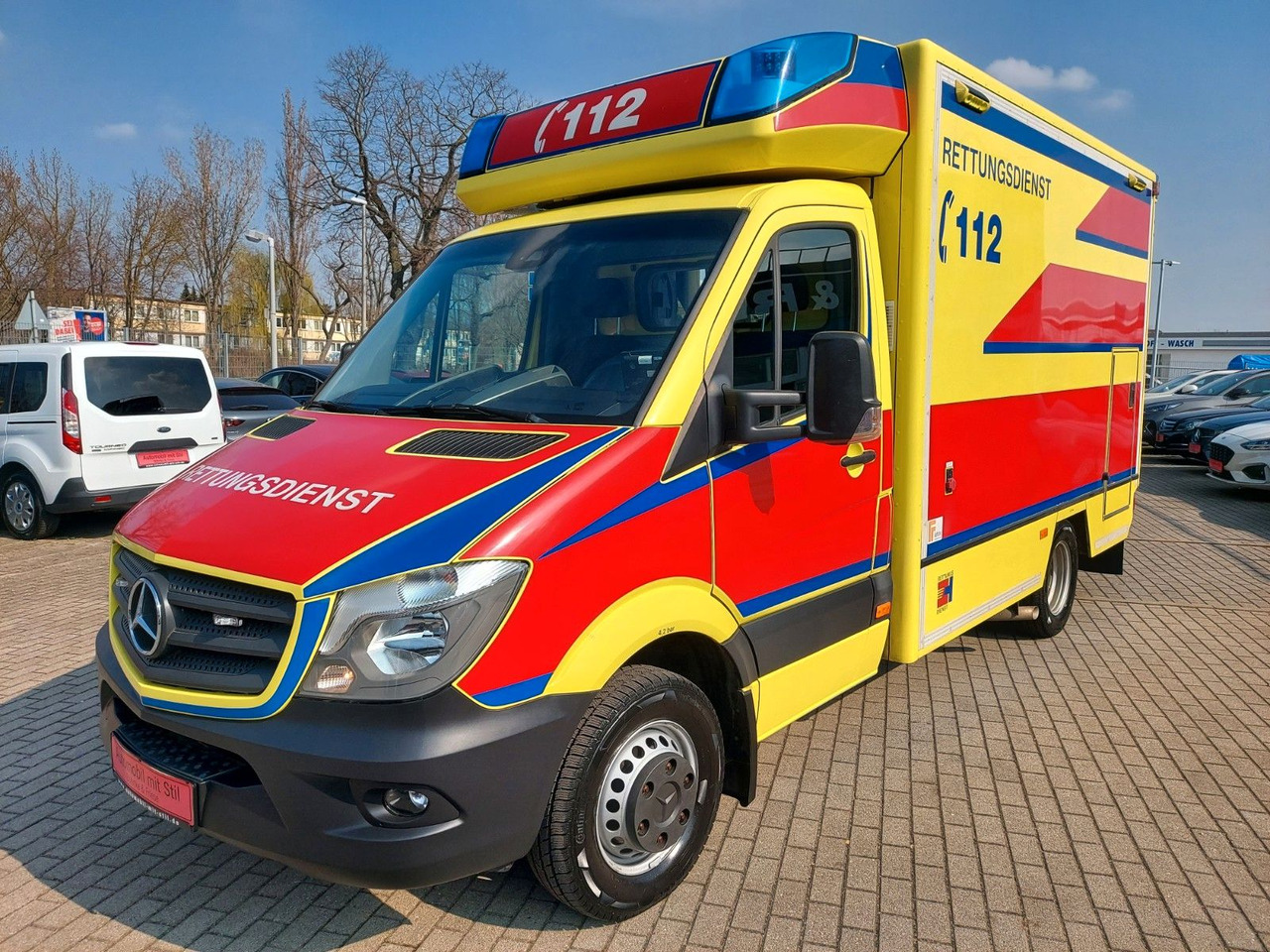 Mercedes-Benz Sprinter II Pritsche 516 Autom. RTW Ambulance - Ambulance: afbeelding 3 Mercedes-Benz Sprinter II Pritsche 516 Autom. RTW Ambulance - Ambulance: afbeelding 3