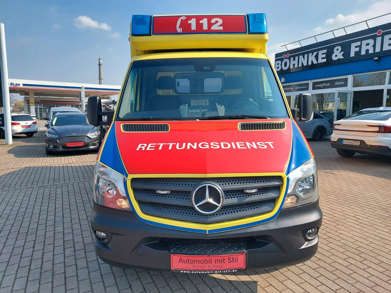 Mercedes-Benz Sprinter II Pritsche 516 Autom. RTW Ambulance - Ambulance: afbeelding 2 Mercedes-Benz Sprinter II Pritsche 516 Autom. RTW Ambulance - Ambulance: afbeelding 2