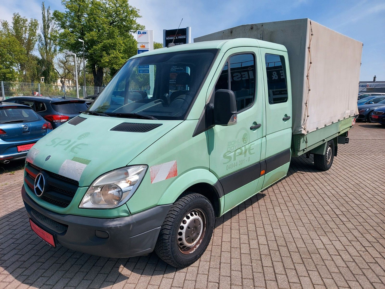 Mercedes-Benz Sprinter II Pritsche/DoKa 313 CDI KLIMA 7 SITZE - Schuifzeilen bestelwagen, Bestelwagen met dubbele cabine: afbeelding 3 Mercedes-Benz Sprinter II Pritsche/DoKa 313 CDI KLIMA 7 SITZE - Schuifzeilen bestelwagen, Bestelwagen met dubbele cabine: afbeelding 3