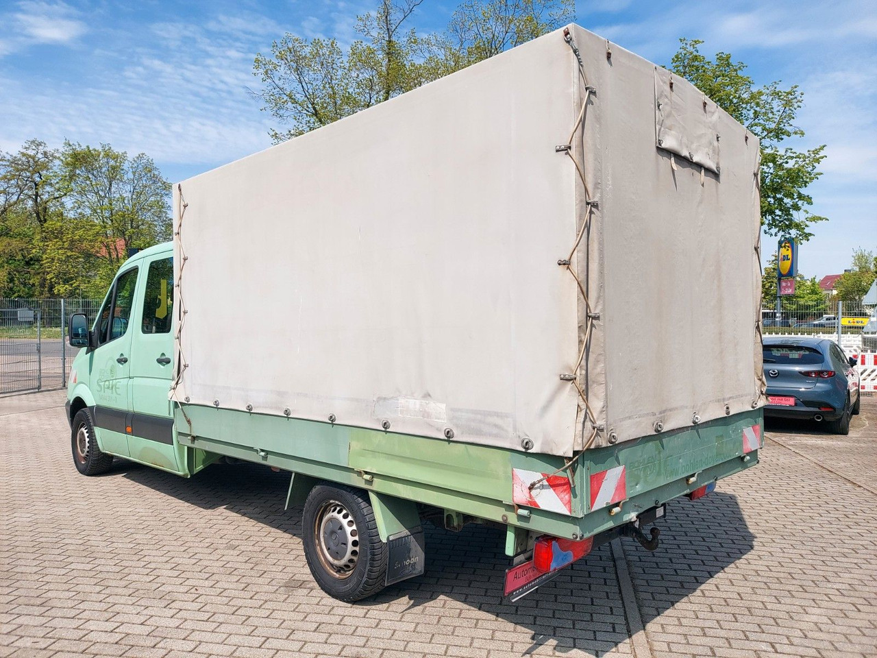 Mercedes-Benz Sprinter II Pritsche/DoKa 313 CDI KLIMA 7 SITZE - Schuifzeilen bestelwagen, Bestelwagen met dubbele cabine: afbeelding 4 Mercedes-Benz Sprinter II Pritsche/DoKa 313 CDI KLIMA 7 SITZE - Schuifzeilen bestelwagen, Bestelwagen met dubbele cabine: afbeelding 4