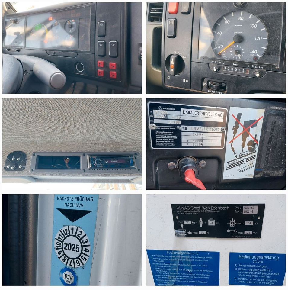 Leasing  Mercedes-Benz VARIO 814D HUB Steiger WUMAG WDT 155 4X4 ALLRAD Mercedes-Benz VARIO 814D HUB Steiger WUMAG WDT 155 4X4 ALLRAD: afbeelding 23