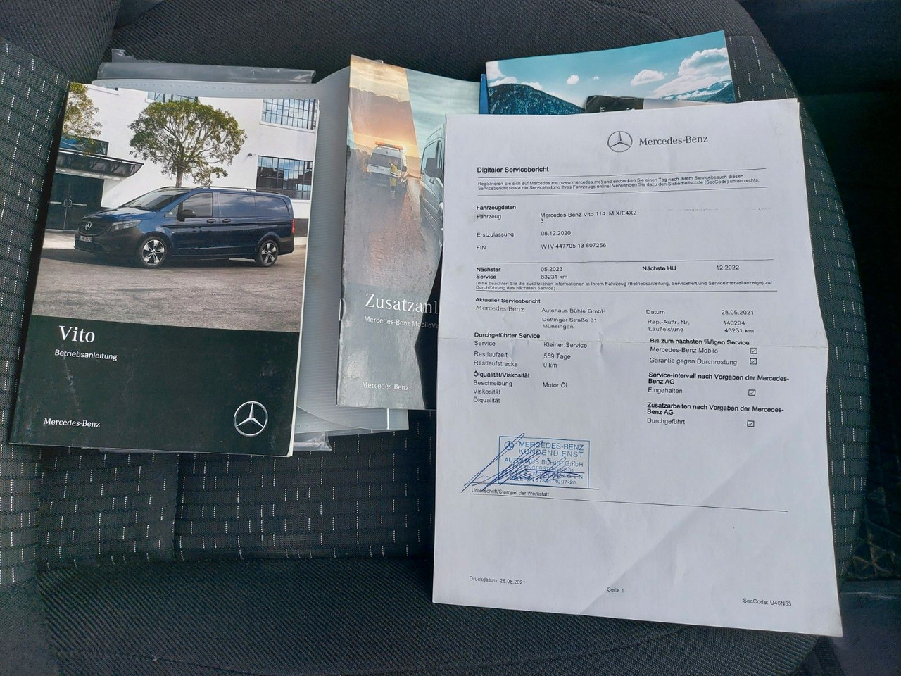 Personenvervoer Mercedes-Benz Vito Mixto 114 CDI 4x4 Extralang 5 Sitze LED: afbeelding 25