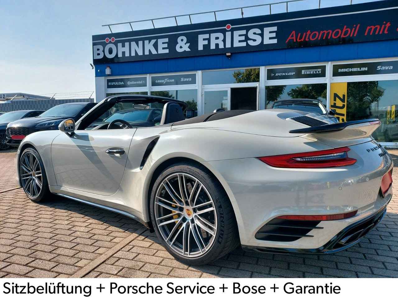 Porsche 911 Turbo S Cabriolet ACC Bose Sitzlüft Garantie - Personenwagen: afbeelding 1 Porsche 911 Turbo S Cabriolet ACC Bose Sitzlüft Garantie - Personenwagen: afbeelding 1